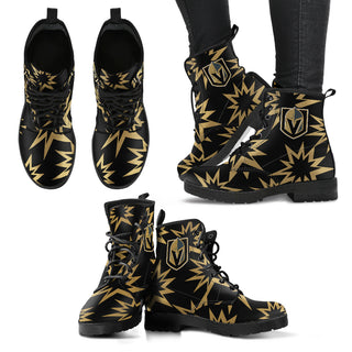 Dizzy Motion Amazing Designs Logo Vegas Golden Knights Boots