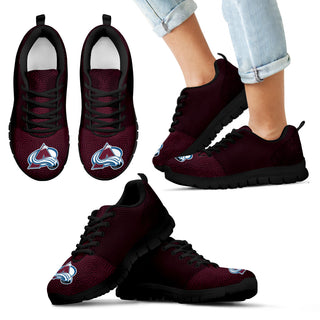 Seamless Line Magical Wave Beautiful Colorado Avalanche Sneakers