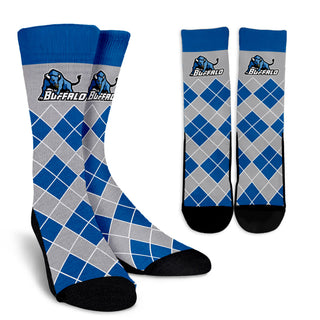 Gorgeous Buffalo Bulls Argyle Socks