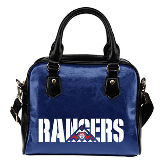 Texas Rangers Mass Triangle Shoulder Handbags