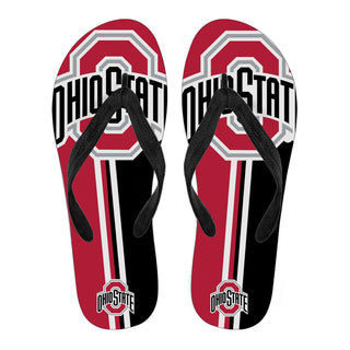 Ohio State Buckeyes Fan Gift Two Main Colors Flip Flops