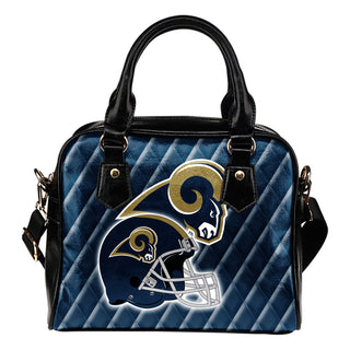 Couple Helmet Enchanting Logo Los Angeles Rams Shoulder Handbags