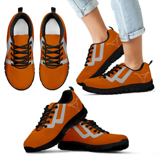 Line Bottom Straight Texas Longhorns Sneakers