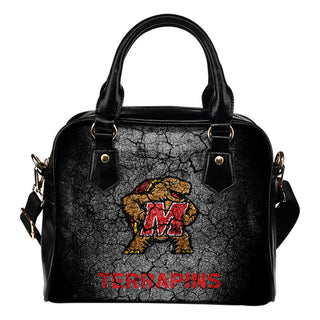 Wall Break Maryland Terrapins Shoulder Handbags Women Purse