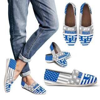 American Flag Buffalo Bulls Casual Shoes