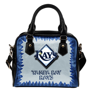 Jagged Saws Mouth Creepy Tampa Bay Rays Shoulder Handbags