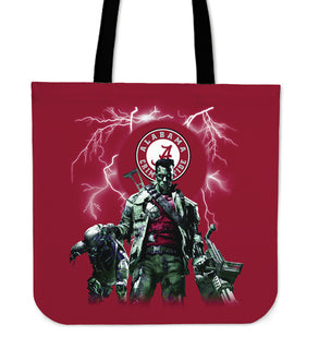 Alabama Crimson Tide Guns Tote Bag - Best Funny Store