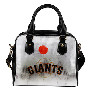 Calligraphy Ancient Logo Mysterious San Francisco Giants Shoulder Handbags