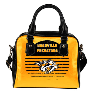 Back Fashion Round Charming Nashville Predators Shoulder Handbags
