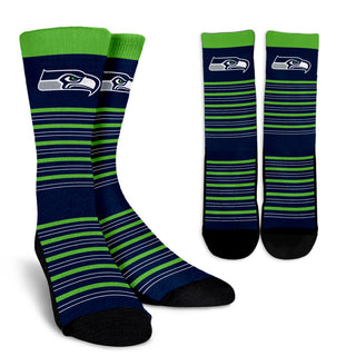 Amazing Circle Charming Seattle Seahawks Crew Socks