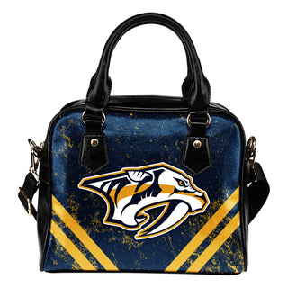 Couple Curves Light Good Logo Nashville Predators Shoulder Handbags