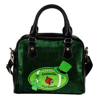 Signal Patrick's Day Pleasant Louisville Cardinals Shoulder Handbags