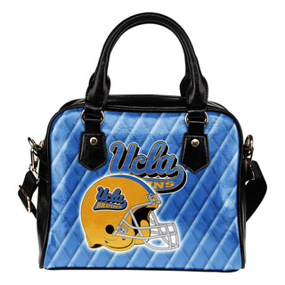 Couple Helmet Enchanting Logo UCLA Bruins Shoulder Handbags
