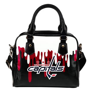 Color Leak Down Colorful Washington Capitals Shoulder Handbags
