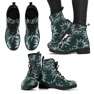 Dizzy Motion Amazing Designs Logo New York Jets Boots