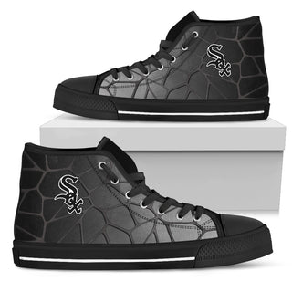 Colors Air Cushion Chicago White Sox Gradient High Top Shoes