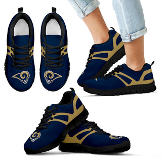 Line Amazing Bottom Los Angeles Rams Sneakers