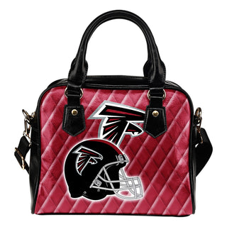 Couple Helmet Enchanting Logo Atlanta Falcons Shoulder Handbags