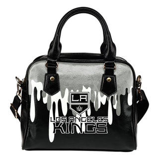 Color Leak Down Colorful Los Angeles Kings Shoulder Handbags