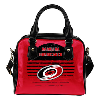 Back Fashion Round Charming Carolina Hurricanes Shoulder Handbags