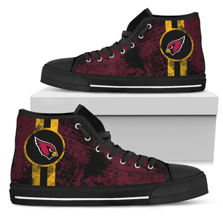 Triple Stripe Bar Dynamic Arizona Cardinals High Top Shoes V1