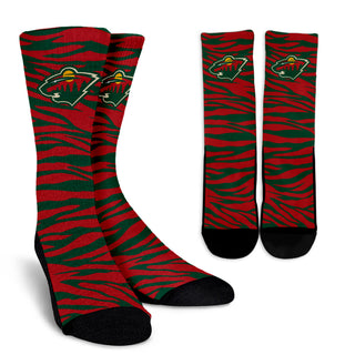 Camo Background Good Superior Charming Minnesota Wild Socks