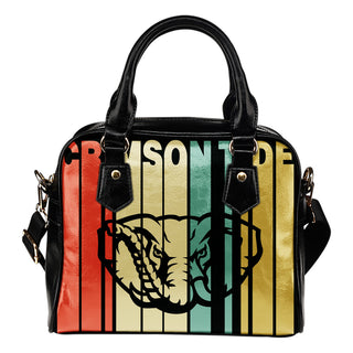 Alabama Crimson Tide Vintage Silhouette Style Handbags - Best Funny Store