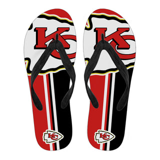Kansas City Chiefs Fan Gift Two Main Colors Flip Flops