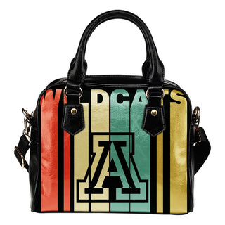 Arizona Wildcats Vintage Silhouette Shoulder Handbags - Best Funny Store