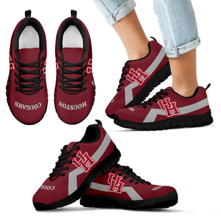 Houston Cougars Line Logo Sneakers