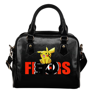 Pokemon Sit On Text Philadelphia Flyers Shoulder Handbags