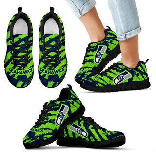 Stripes Pattern Print Pittsburgh Steelers Sneakers