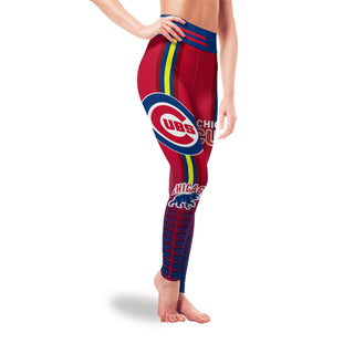 Twins Logo Chicago Cubs Leggings For Fans