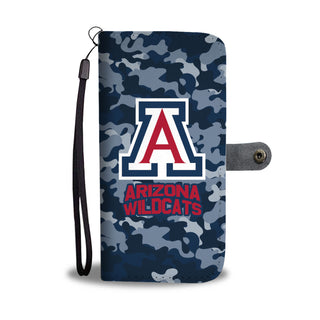 Camo Pattern Arizona Wildcats Wallet Phone Cases