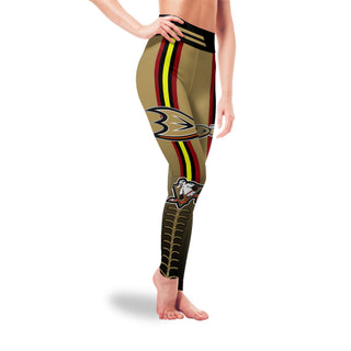 Twins Logo Anaheim Ducks Leggings For Fans