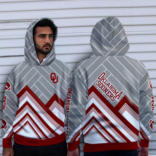 Black Cross Line Oklahoma Sooners Hoodie