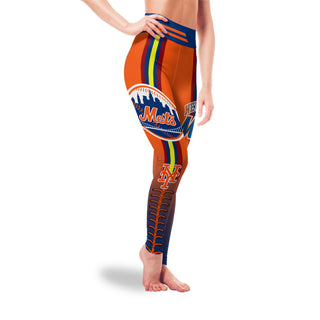 Twins Logo New York Mets Leggings For Fans