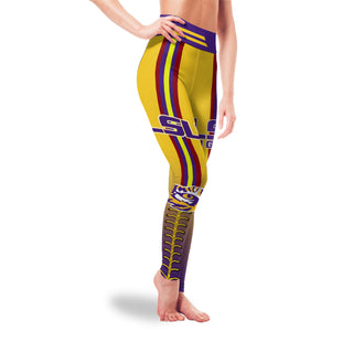 Twins Logo LSU Tigers Leggings For Fans