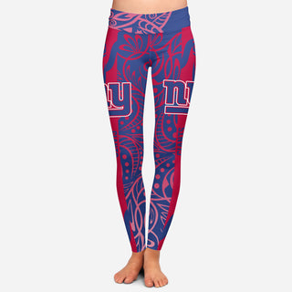 Curly Line Charming Daily Fashion New York Giants Leggings