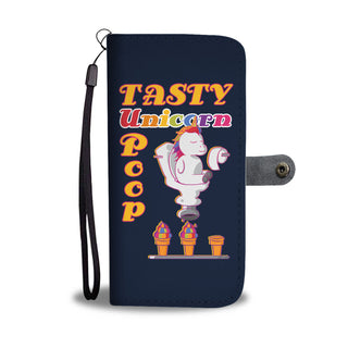 Funny Unicorn Wallet Phone Cases