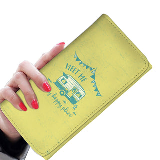 Meet Me At My Happy Place Women's Wallets