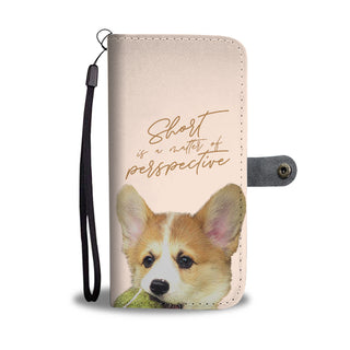 Look At Me Corgi Wallet Phone Cases