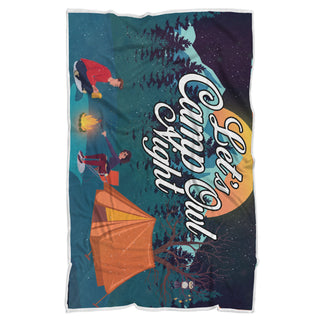 Let's Camp Owl Night Blankets