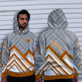 Black Cross Line Texas Longhorns Hoodie