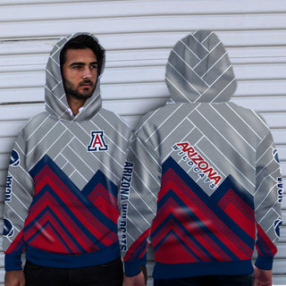 Black Cross Line Arizona Wildcats Hoodie