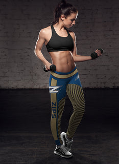 Fashion Gorgeous Fitting Fabulous Akron Zips Leggings