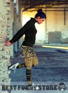 Simple Boho Anaheim Ducks Leggings