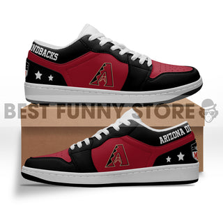 Gorgeous Simple Logo Arizona Diamondbacks Low Jordan Shoes