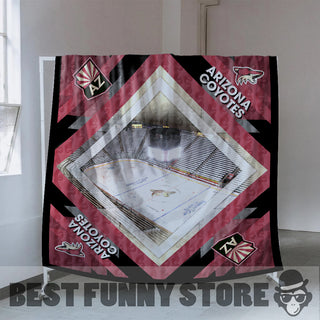 Pro Arizona Coyotes Stadium Quilt For Fan