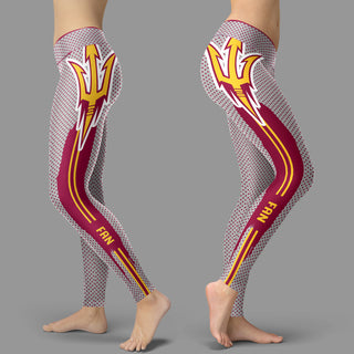 Charming Lovely Little Dots Along Body Arizona State Sun Devils Leggings